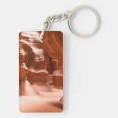 Antilopen-Schlucht, natürlich Lit Schlüsselanhänger (Rückseite)