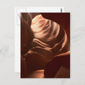 Antilopen-Schluchtpostkarte Postkarte (Vorne/Hinten)