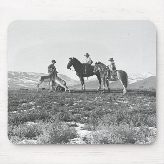 Antilopen streicheln. mousepad (Vorne)
