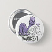 AntiMcCain McAncient Button (Vorne & Hinten)
