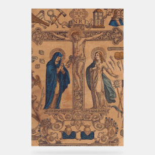 Antimins Eucharist-Symbol Acrylschild