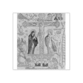 Antimins Eucharist-Symbol Gummistempel (Prägung)