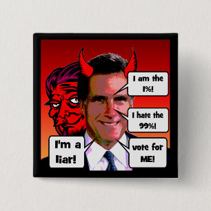 AntiMitt Romney Button