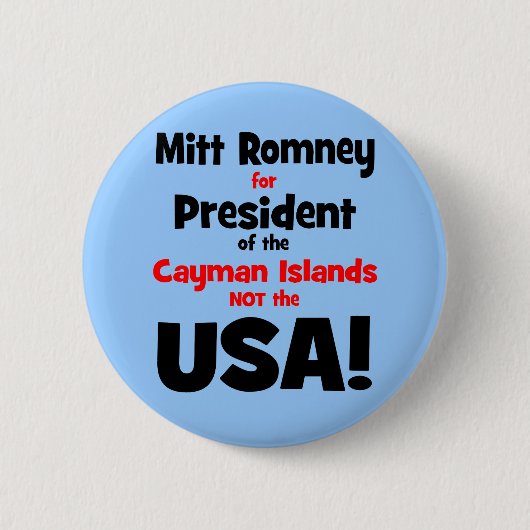 AntiMitt Romney Button (Vorderseite)