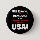 AntiMitt Romney Button (Vorderseite)