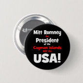 AntiMitt Romney Button (Vorne & Hinten)