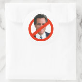 ANTIMITT TRANSPARENT RUNDER AUFKLEBER (Tasche)