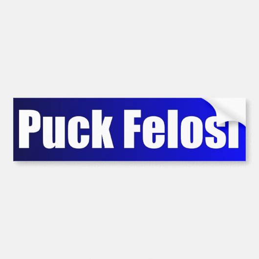 AntiNancy Pelosi - Kobold Felosi Autoaufkleber (Vorne)