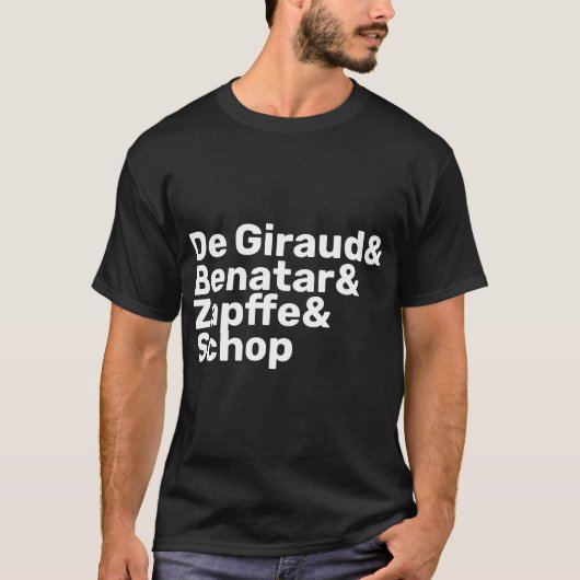 Antinatalistischer T - Shirt: De Giraud, Benatar, T-Shirt (Vorderseite)