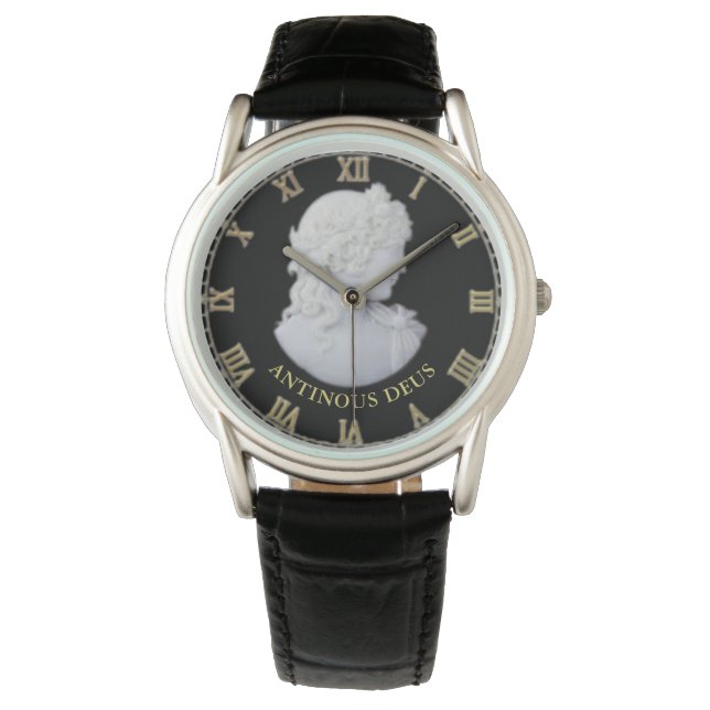 Antinous der Gott von Rom und Hadrians Liebling - Armbanduhr (Vorderseite)