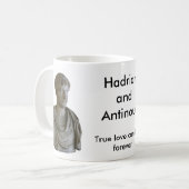 Antinous, Hadrian, HadrianandAntinous, wahres lov… Kaffeetasse (Vorderseite Links)