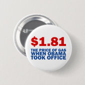 AntiObama Button (Vorne & Hinten)