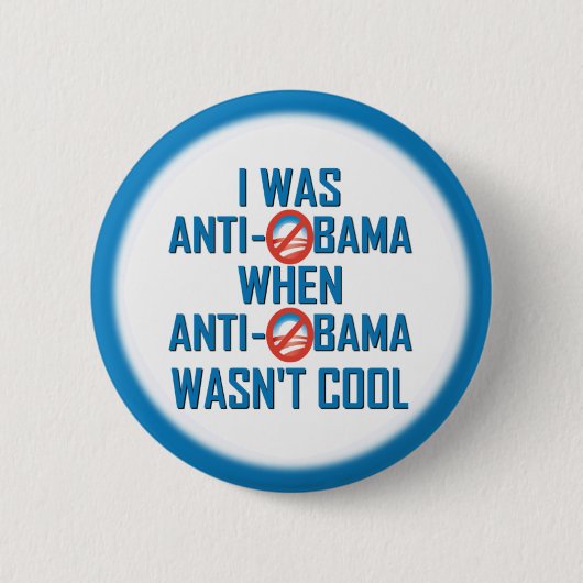 AntiObama Button (Vorderseite)
