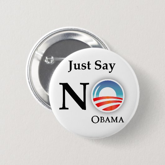 ANTIobama-BUTTON Button (Vorne & Hinten)