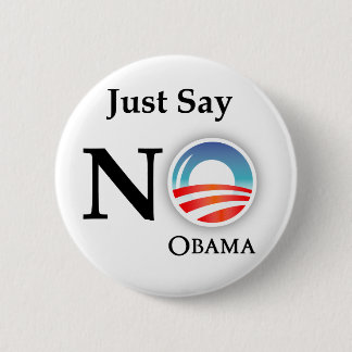 ANTIobama-BUTTON Button