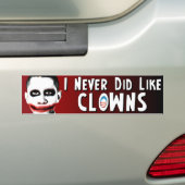 AntiObama - Clowns - Joker Autoaufkleber (Auf Auto)
