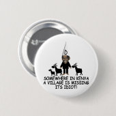 AntiObama, Dorfidiot Button (Vorne & Hinten)