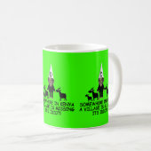 AntiObama, Dorfidiot Kaffeetasse (VorderseiteRechts)