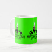 AntiObama, Dorfidiot Kaffeetasse (Vorderseite Links)