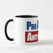 Antiobama-Kaffee-Tasse Tasse (Links)