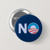 Antiobama-Knopf Button (Vorne & Hinten)