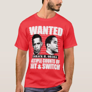 Antiobama- -lockvogelverkaufstrick T-Shirt