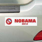 AntiObama - NOBAMA Autoaufkleber (Auf Auto)