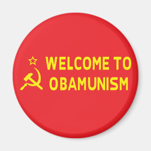 AntiObama Obamunism Magnet
