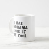 Antiobama-Tasse Kaffeetasse (Vorderseite Links)