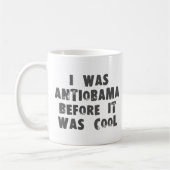 Antiobama-Tasse Kaffeetasse (Links)