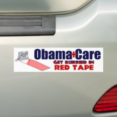 AntiObamaCare Bürokratie Autoaufkleber (Auf Auto)