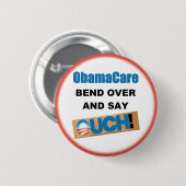 AntiObamaCare Button (Vorne & Hinten)