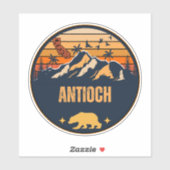 Antioch, Kalifornien Aufkleber (Blatt)