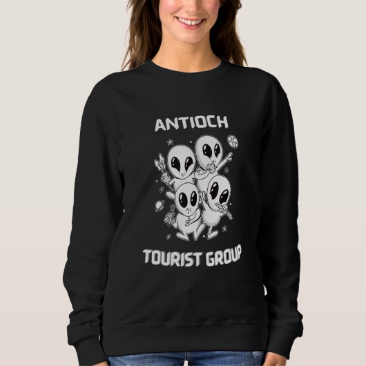 Antioch Native Pride Alien Funny Staat Tourist Wel Sweatshirt (Vorderseite)