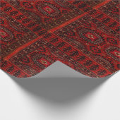 Antiorientalisches Teppichdesign Geschenkpapier (Ecke)