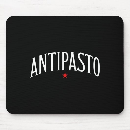 Antipasto, Italian Food Lover Foodie  Mousepad (Vorne)