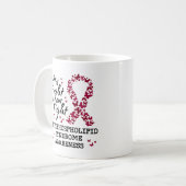 Antiphospholipid-Syndrom Bewusstsein, sein Kampf i Kaffeetasse (Vorderseite Links)