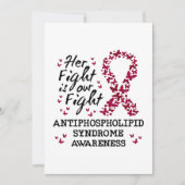 Antiphospholipid-Syndrom Einladung (Vorderseite)