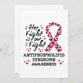 Antiphospholipid-Syndrom Einladung (Vorne/Hinten)