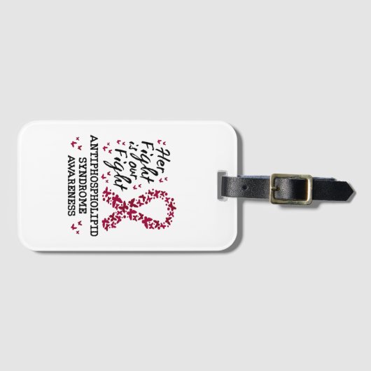 Antiphospholipid-Syndrom Gepäckanhänger (Vorderseite (Horizontal))