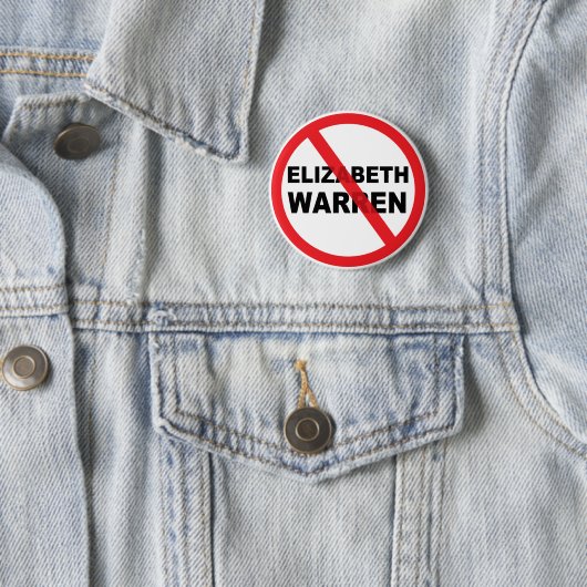 Antipräsident 2020 Elizabeth-Waren populär Button (Beispiel)