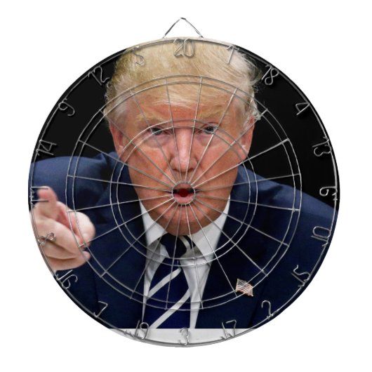 Antipräsidentdonald trump Dartboard Dartscheibe (vorne)