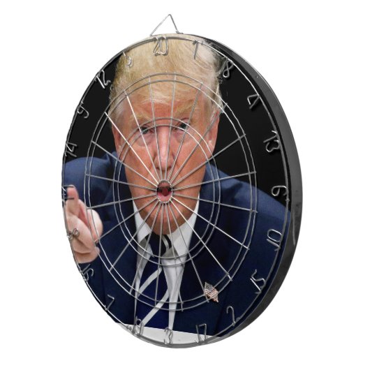 Antipräsidentdonald trump Dartboard Dartscheibe (Vorderseite rechts)