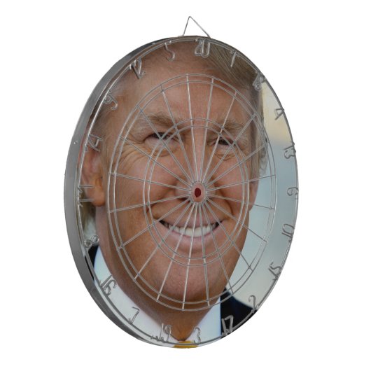 Antipräsidentdonald trump Dartboard Dartscheibe (Vorderseite Links)