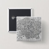 Antiquae Urbis Perfecta Imago, Karte von Rom Button (Vorne & Hinten)