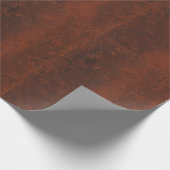 Antiquare Buchdecke aus Baum-Leder Geschenkpapier (Ecke)