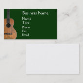 Antiquare Guitar Business Cards Visitenkarte (Vorne/Hinten)
