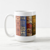 Antiquarian-Buch-Tasse Kaffeetasse (Links)