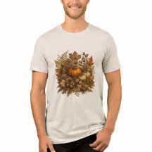 Antiquariates Botanisches Herbst-Halloween-Männer-