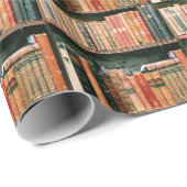 Antiquarische Bücher Geschenkpapier (Rolleneckpunkt)